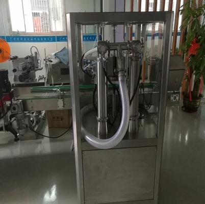 유리병을 위한 자동 귀환 제어 장치 모터 PLC 화장용 액체 충전물 기계 2 머리