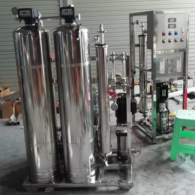 500L 녹슬지 않는 RO 물 정화기 기계 처리 인레트 직경 1000mm