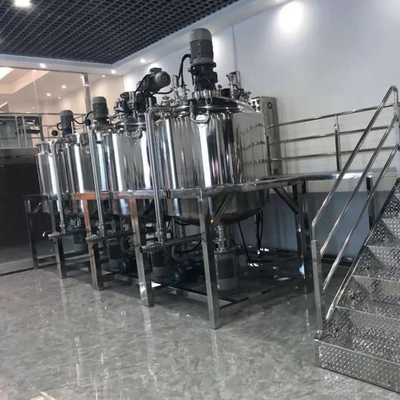 ISO9001 에멀션화 화학 섞는 탱크 녹슬지 않는 다 기능