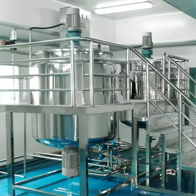 ISO9001 에멀션화 화학 섞는 탱크 녹슬지 않는 다 기능