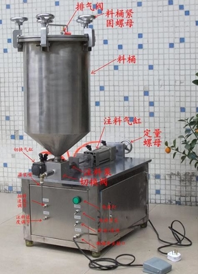 1.5KW 점안액 자동 충전 기계 수직 다목적