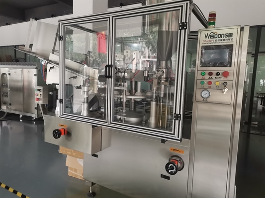 200kg 자동 튜브 채우고 밀폐 기계 공기 압력 0.4-0.6Mpa 전원 공급 220V 50Hz