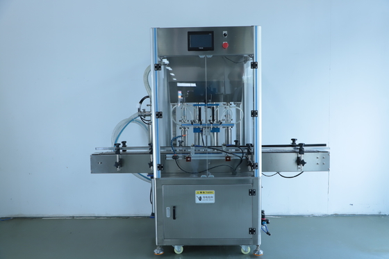 10 헤드 450KG 화장품 액체 충전 기계 220V 50Hz 전원 공급