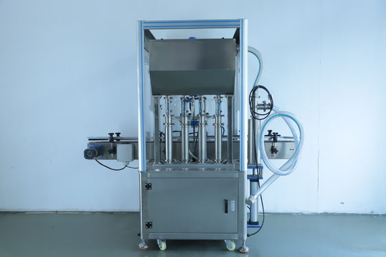10 머리들 자동적 충전 기계 0.6Mpa 기압 10-1000ml 량
