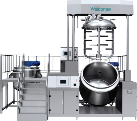 100-5000L 화장용 유화제 믹서 주문 제작된 차원 2.2-30KW 전원