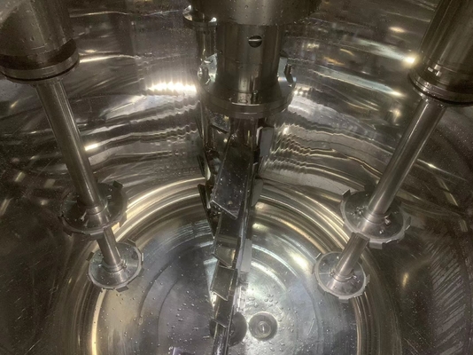 220V 380V 화장용 유화제 믹서 높은 안전 진공 시스템 5000L