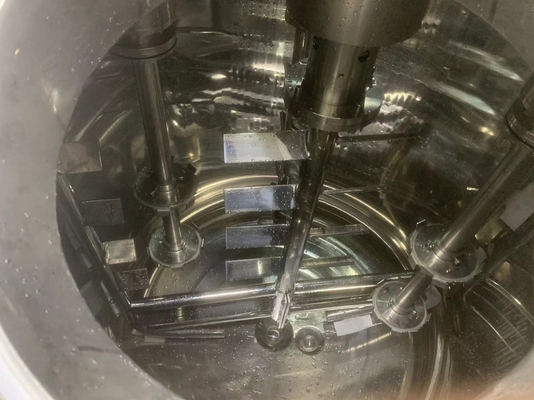 선택적 진공 시스템과 65rpm 50-5000L 화장용 유화제 믹서