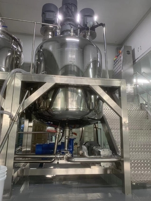선택적 진공 시스템과 65rpm 50-5000L 화장용 유화제 믹서