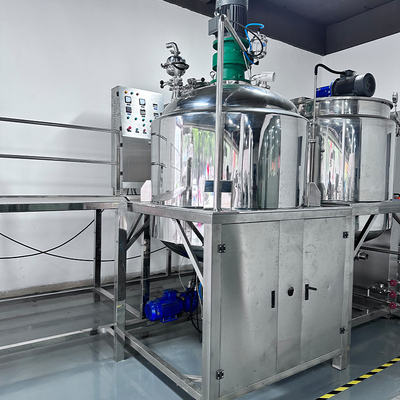 220V 380V 화장용 유화제 믹서 높은 안전 진공 시스템 5000L