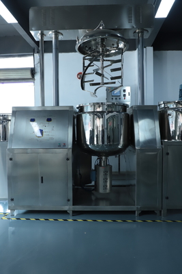 PLC 제어 SS 혼합 기기 용량 50-5000L 증기 전기 뜨거운 오일 난방