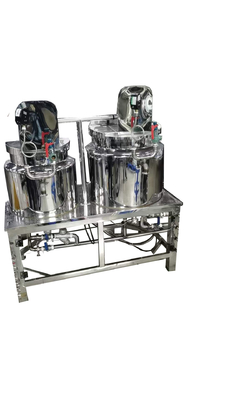 PLC 제어 SS 혼합 기기 용량 50-5000L 증기 전기 뜨거운 오일 난방