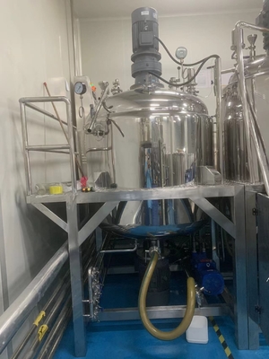 PLC 제어 위생적인 액체 혼합기 조동기 500-5000KG 무게의 사용자 정의 차원