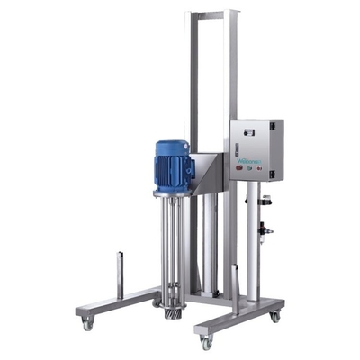 5L-2000L 화장품 에뮬레이터 믹서 0.37kw-15kw 모터 휴대용 공기 승강장