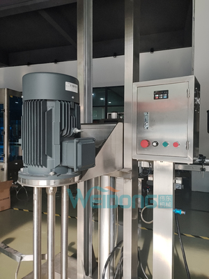 5L-2000L 화장품 에뮬레이터 믹서 0.37kw-15kw 모터 휴대용 공기 승강장