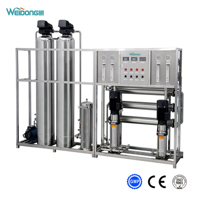 220V RO 물 정화 기계 입수 물 품질 TDS &lt;1000ppm