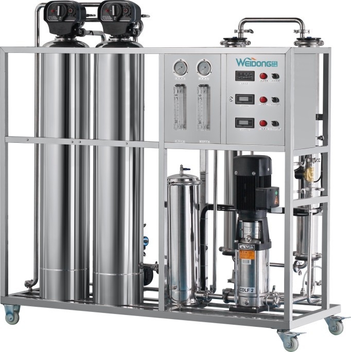 0.5-20 T/hr PP+UF+CT+T33 필터 카트리지를 가진 물 필터링 시스템